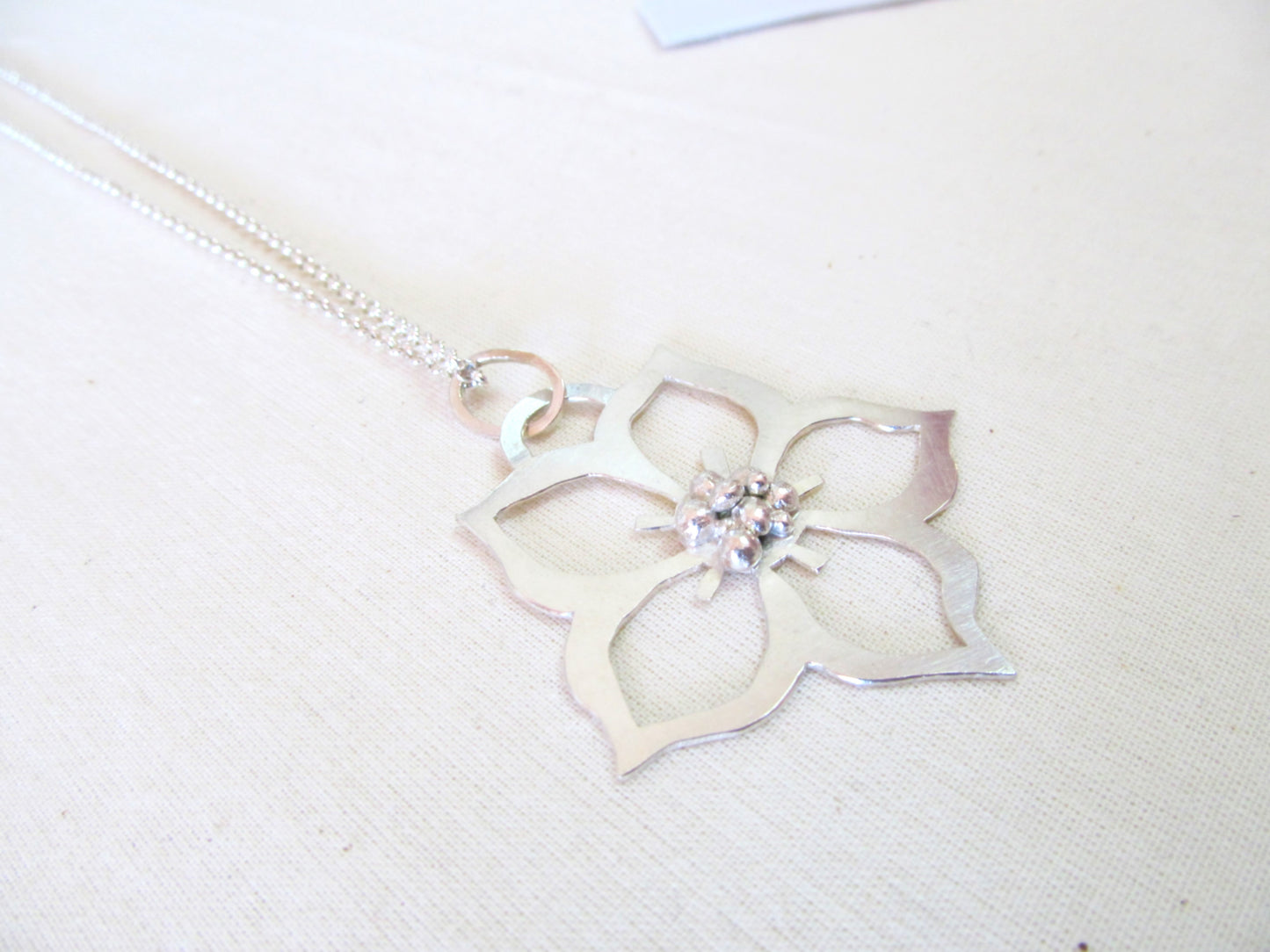 Flower pendant