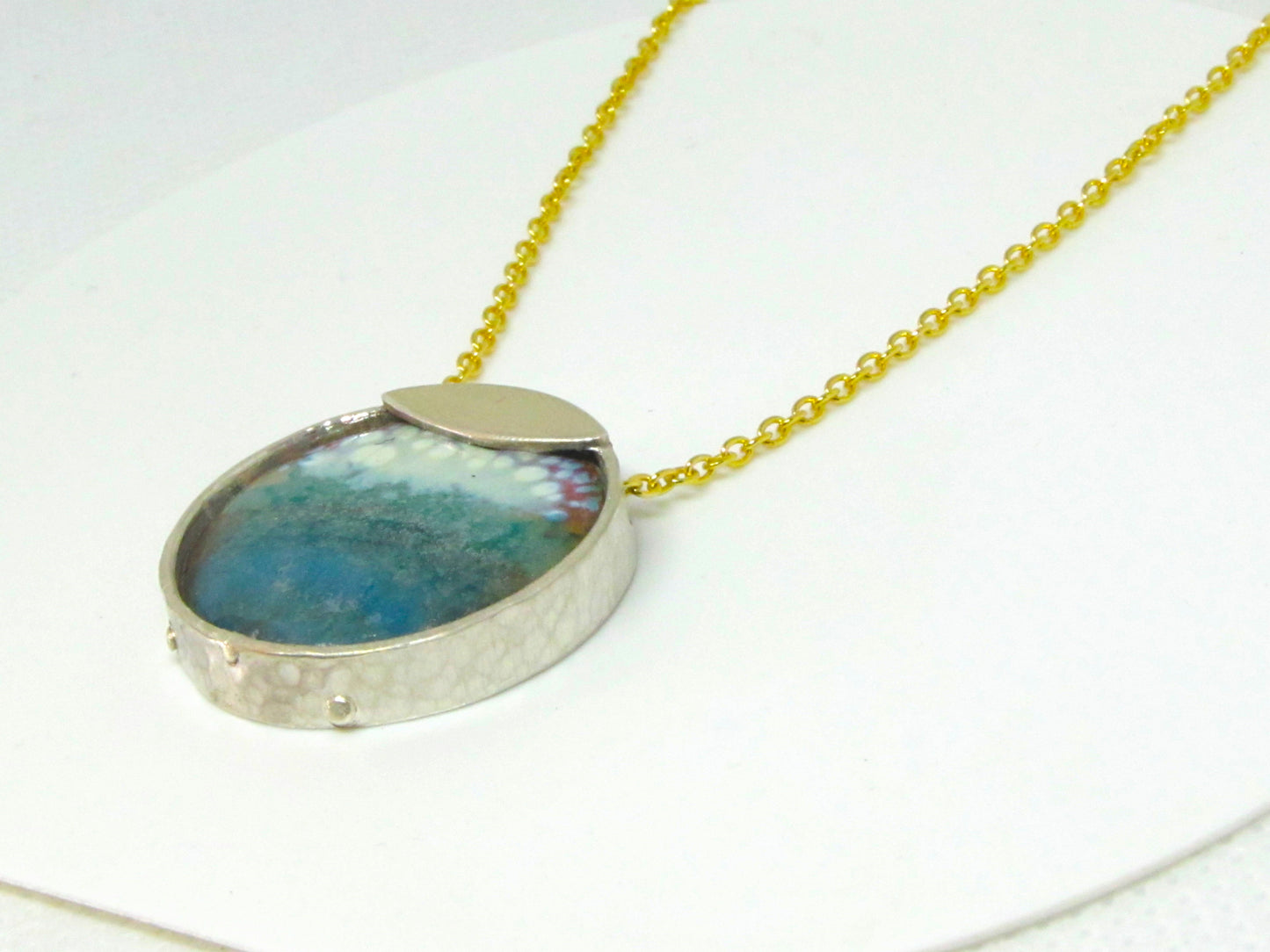 Enamel pendant