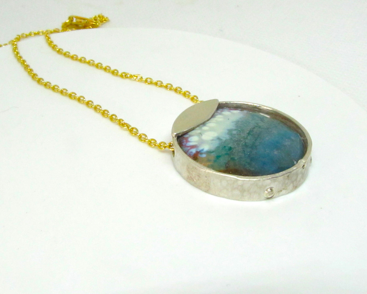 Enamel pendant