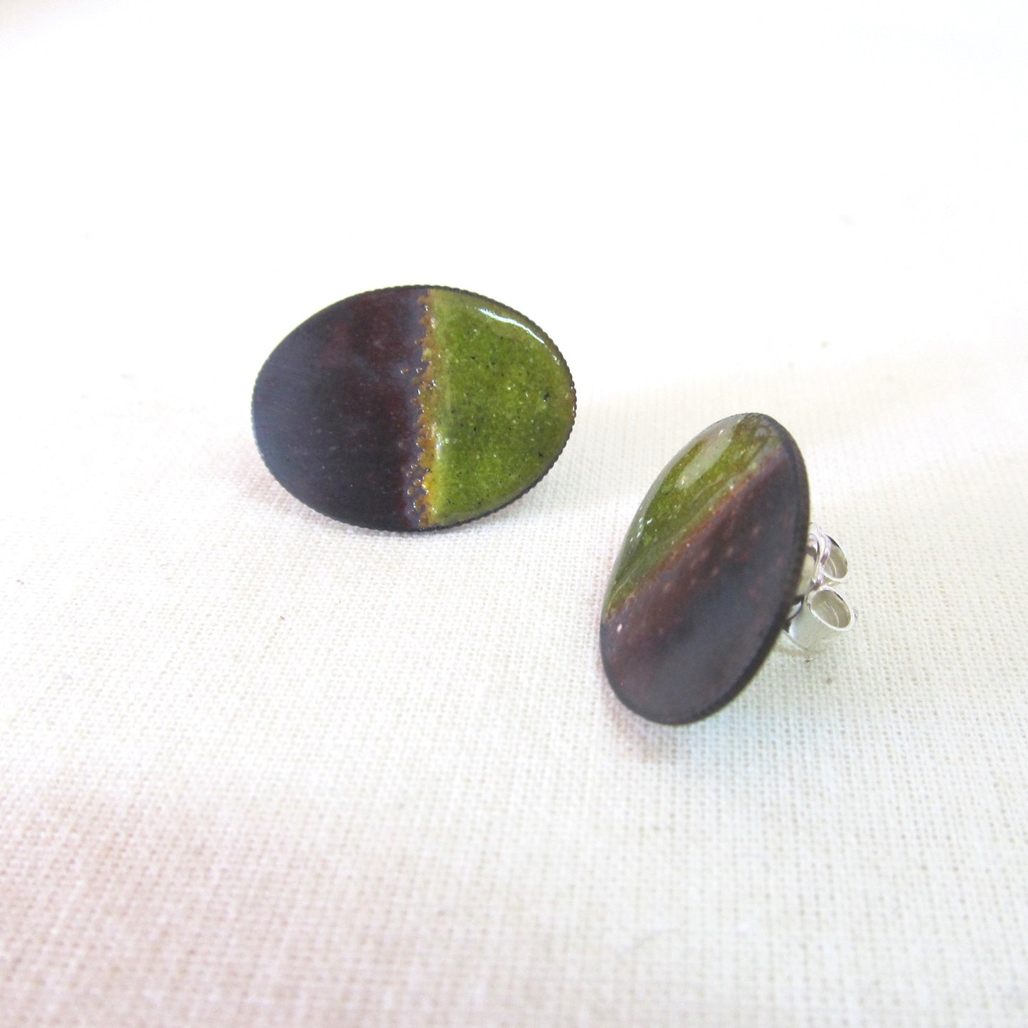 Enamel Earrings