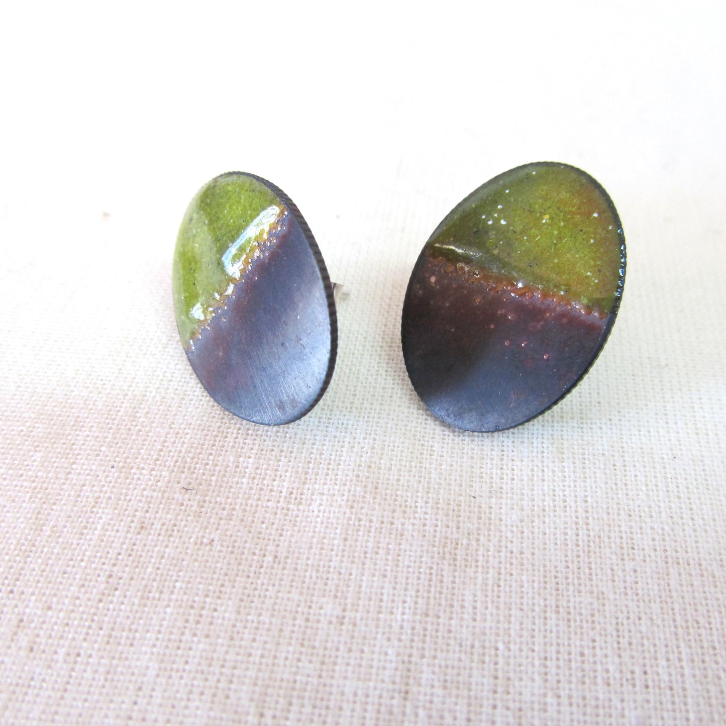 Enamel Earrings