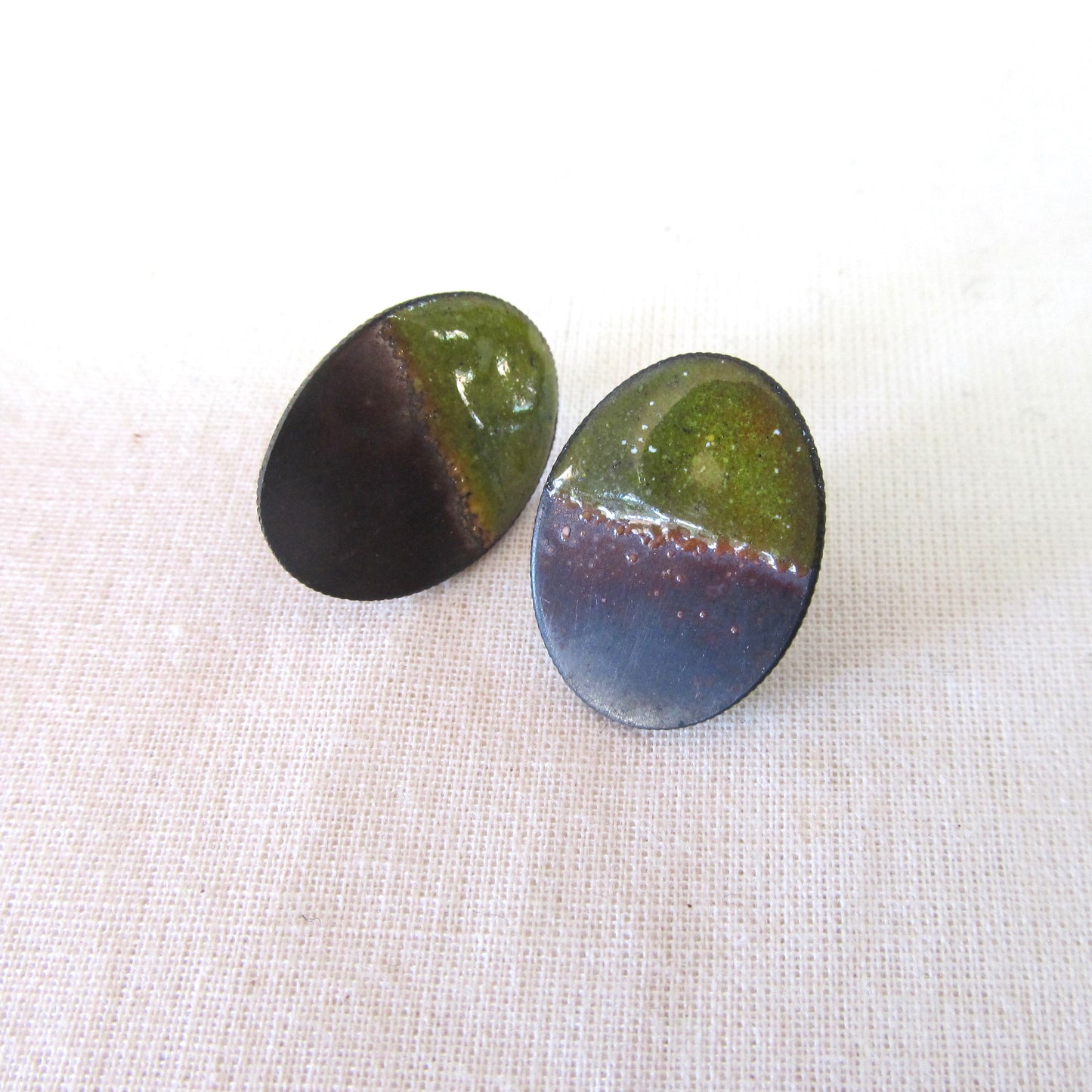 Enamel Earrings