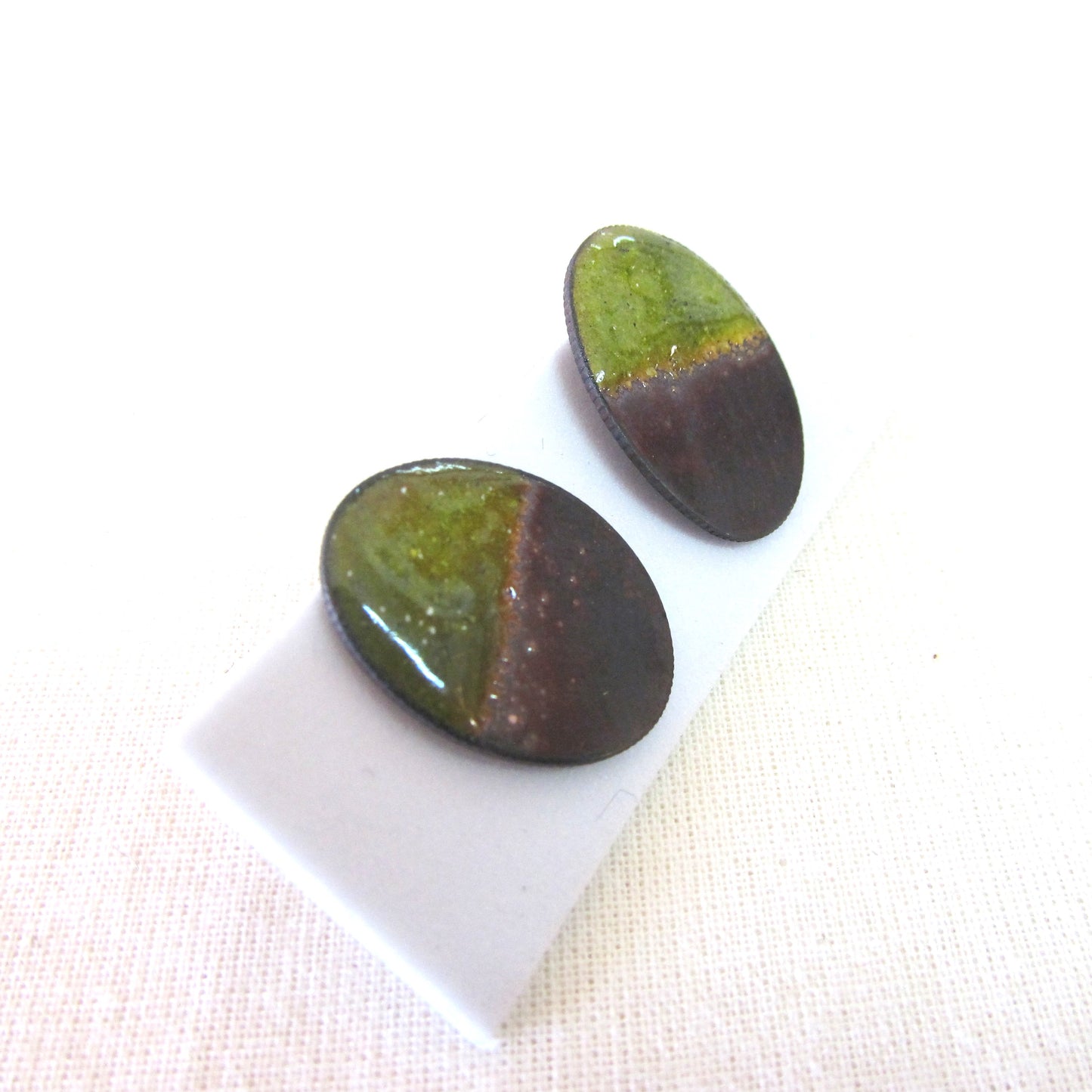 Enamel Earrings