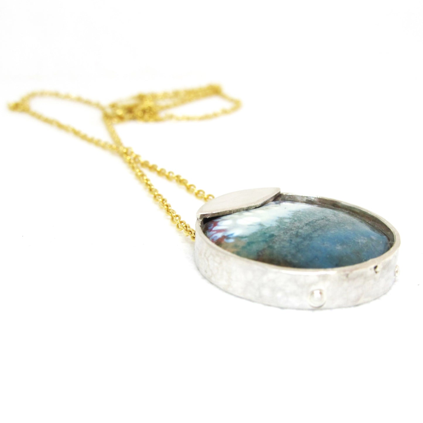 Enamel pendant