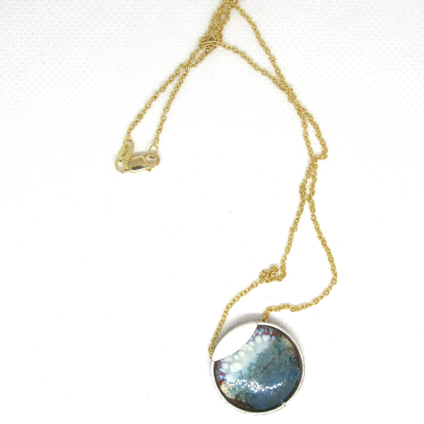 Enamel pendant