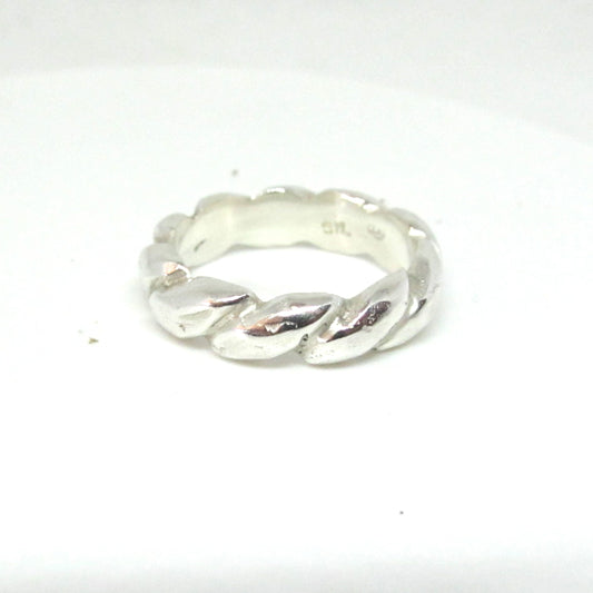 Sterling silver handmade ring